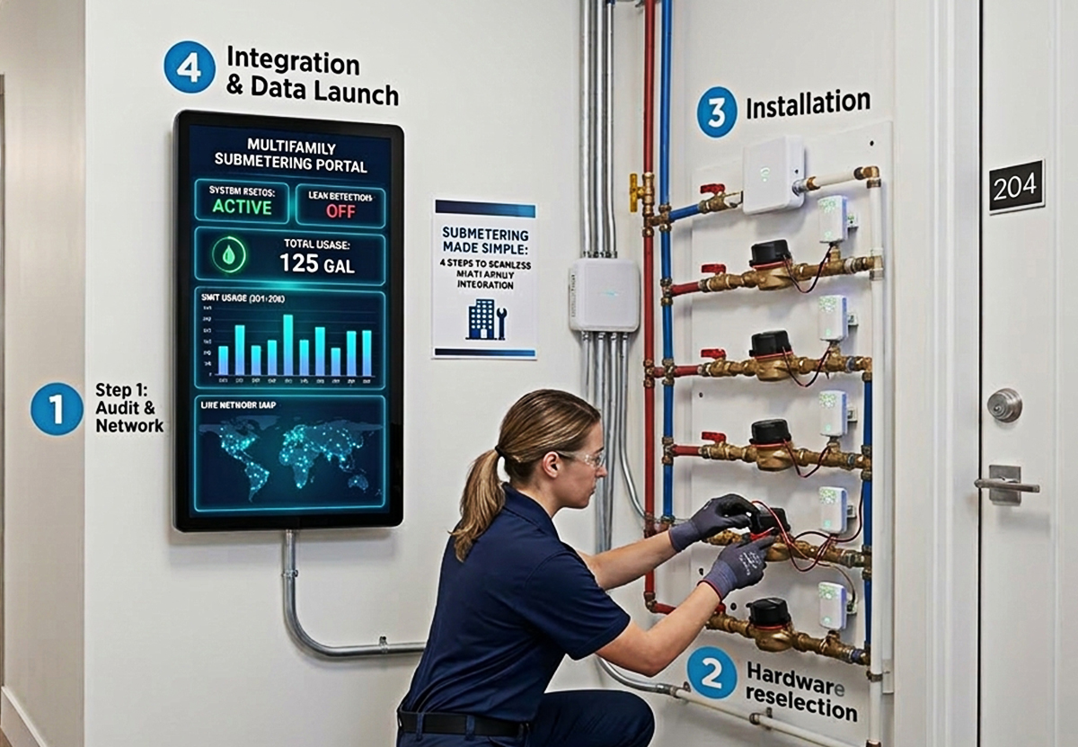 Submetering Made Simple: 4 Steps to Seamless Multi-Family Integration